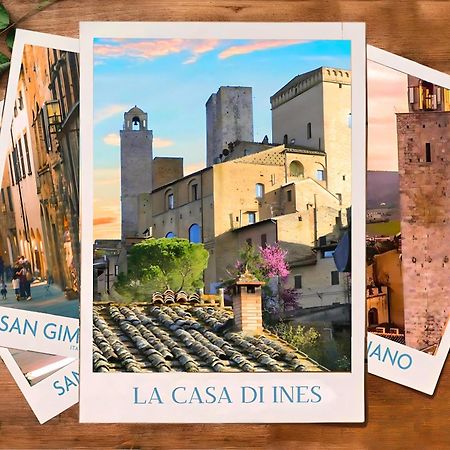 La Casa Di Ines Otel San Gimignano Dış mekan fotoğraf