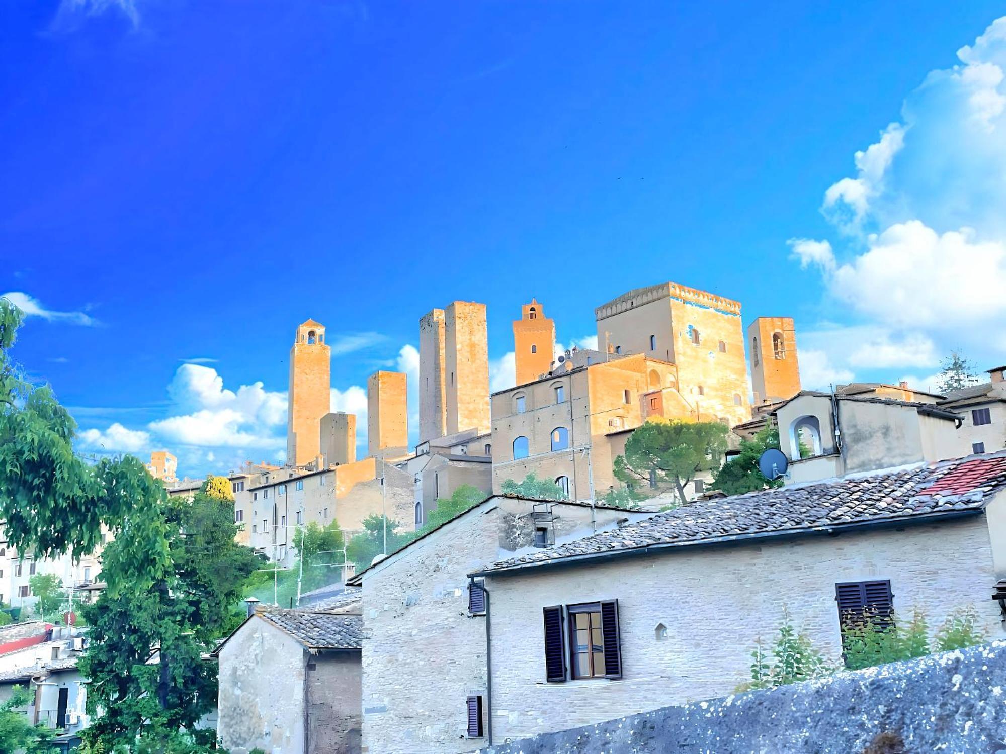 La Casa Di Ines Otel San Gimignano Dış mekan fotoğraf